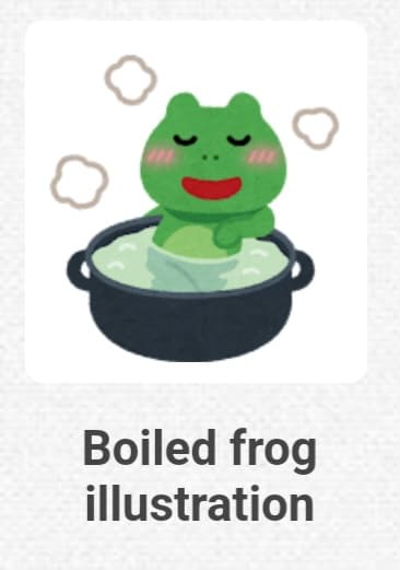 boiledfrogillustration